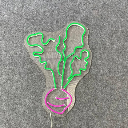 Beetroot Neon Led Neon Sign For Vegetable Market Decor | Shineneon