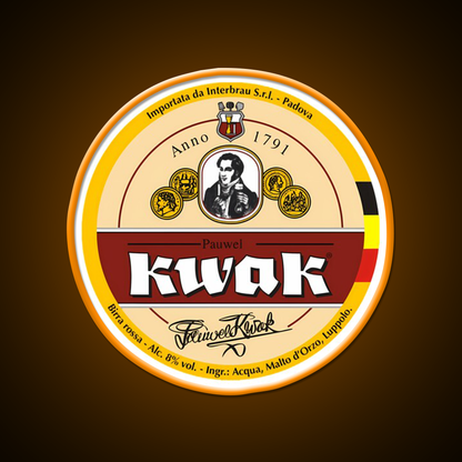 Belgian Kwak Beer Brewery Logo Beer Bar Decor Led Neon Sign Rgb Color - LED neon sign view 6