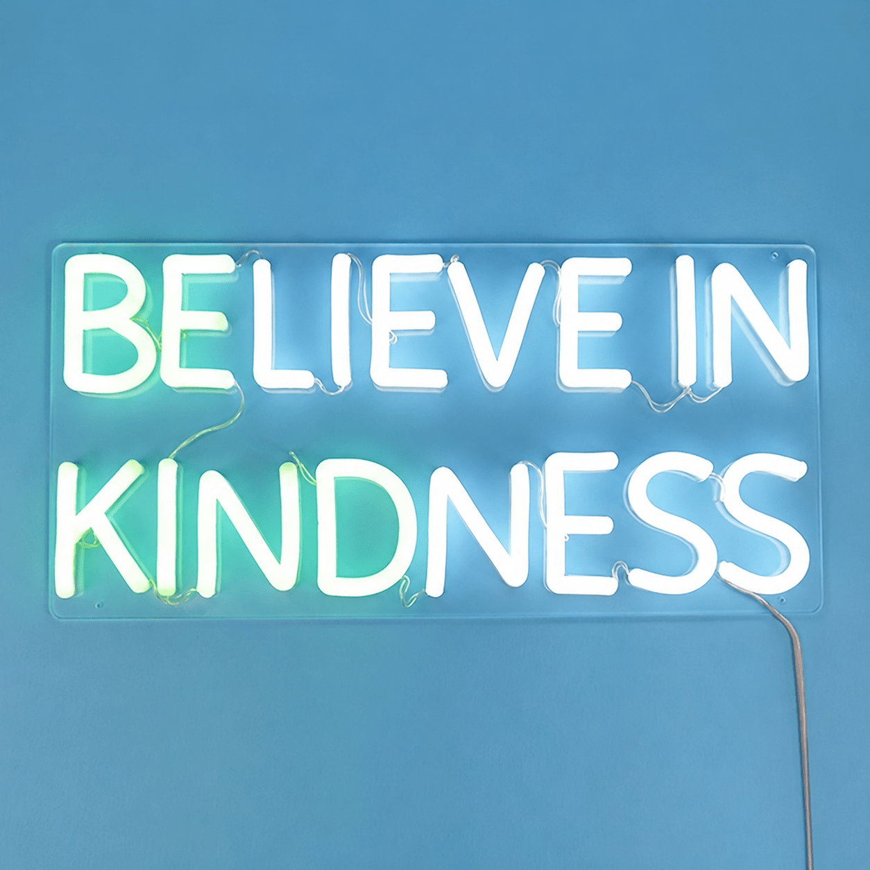 Believe In Kindness LED Neon Sign Home Decor - Shineneon