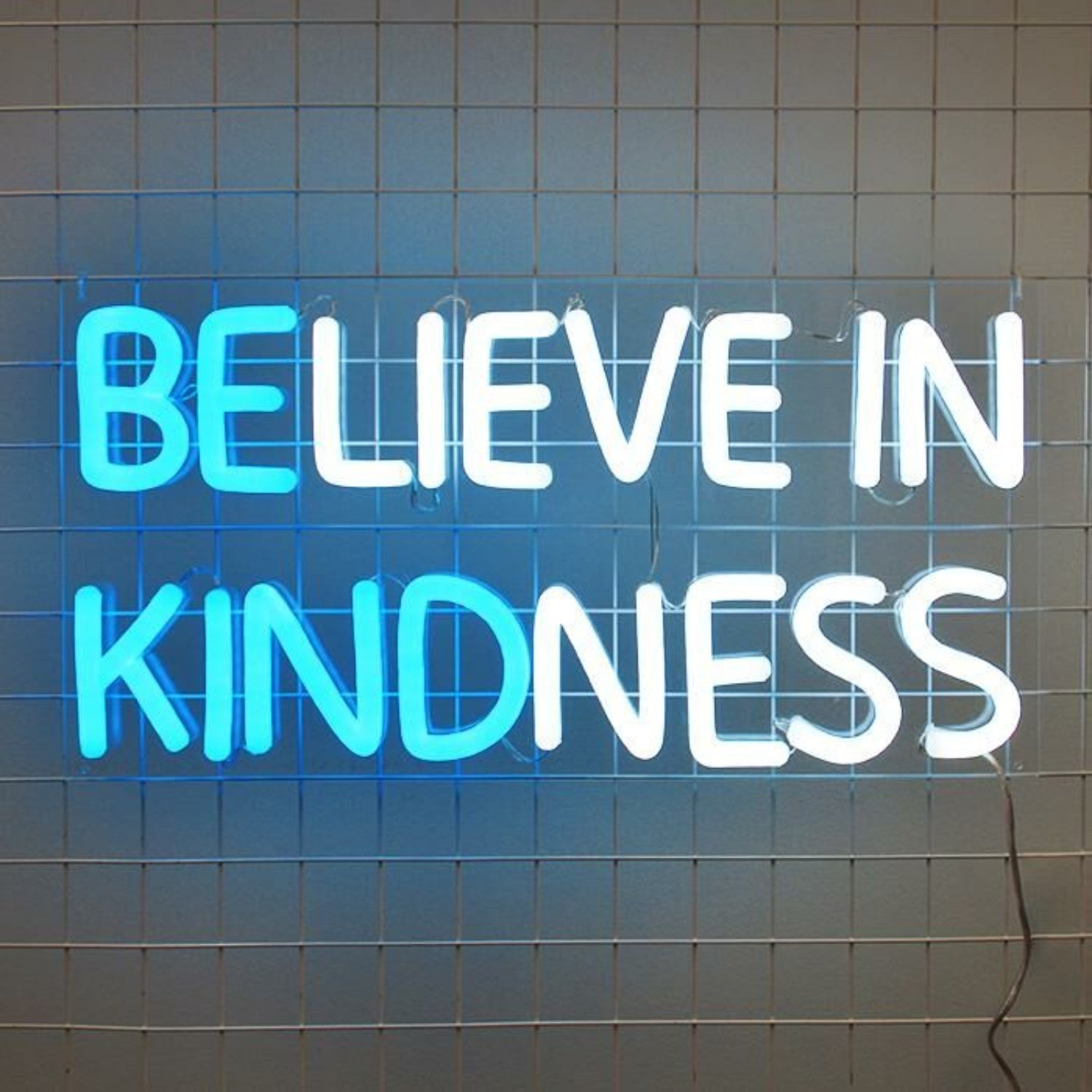 Believe In Kindness Led Neon Sign Spreads Positivity In Any Space - Shineneon