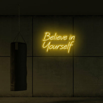 Believe In Yourself Led Neon Sign | Shineneon