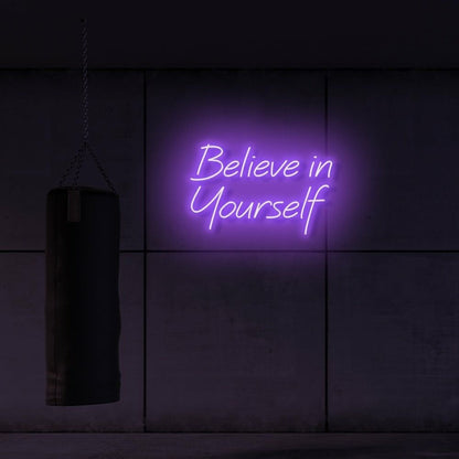 Believe In Yourself Led Neon Sign | Shineneon