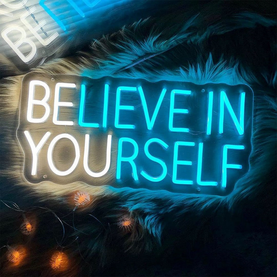 Believe In Yourself Led Sign Business Neon Sign