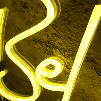 Believe In Yourself Yellow Neon Sign | Shineneon