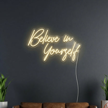 Believe LED Neon Sign Wall Neon Sign - 01 Original Product Image