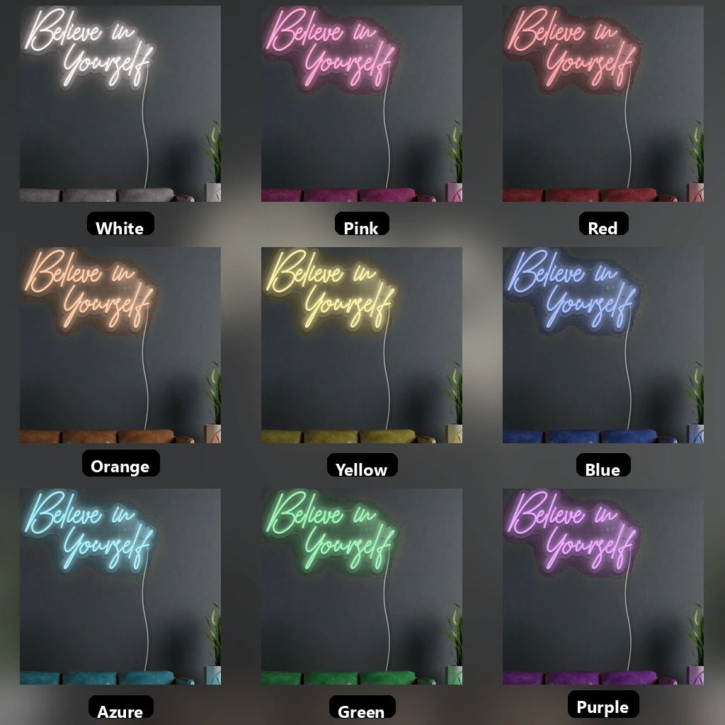 Believe LED Neon Sign Wall Neon Sign - Shineneon