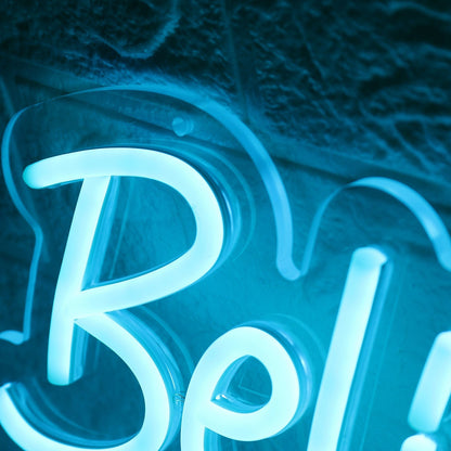Believers Leaders Visionaries Dreamers Blue Led Neon Sign - Shineneon