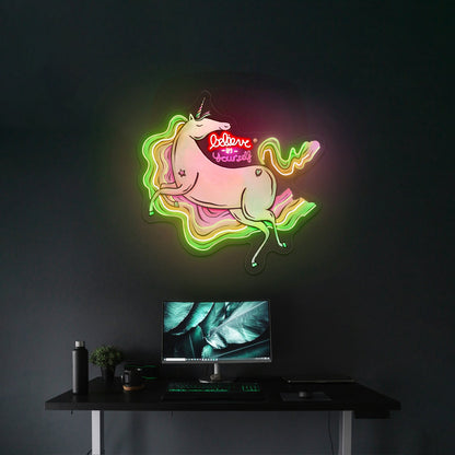 Belive Artwork Led Neon Sign - Shineneon