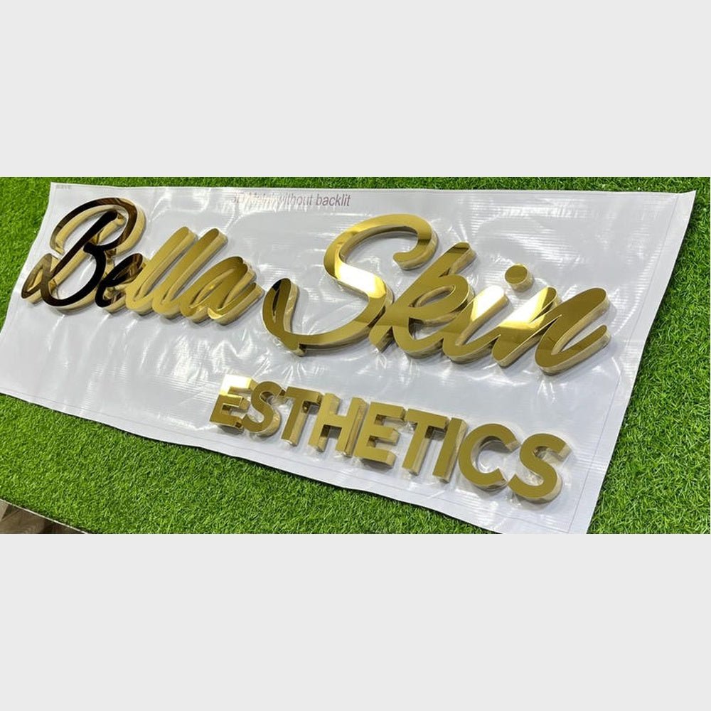 Bella Skin Esthetics 3D Backlit Channel Letters Led Light Sign - Shineneon