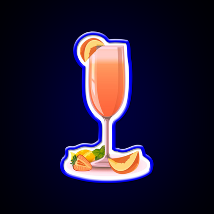 Bellini Cocktail Drink Cocktail Bar Decor Led Neon Sign Rgb Color - LED neon sign view 5