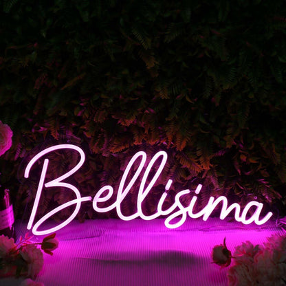 Bellisima Pink Led Neon Sign - Shineneon