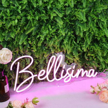Bellisima Pink Led Neon Sign - Shineneon