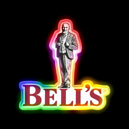 Bells Whiskey Drink Bar Led Neon Sign Rgb Color