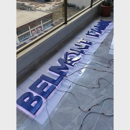 Belmont Park 3D Backlit Channel Letters Led Light Sign - Shineneon