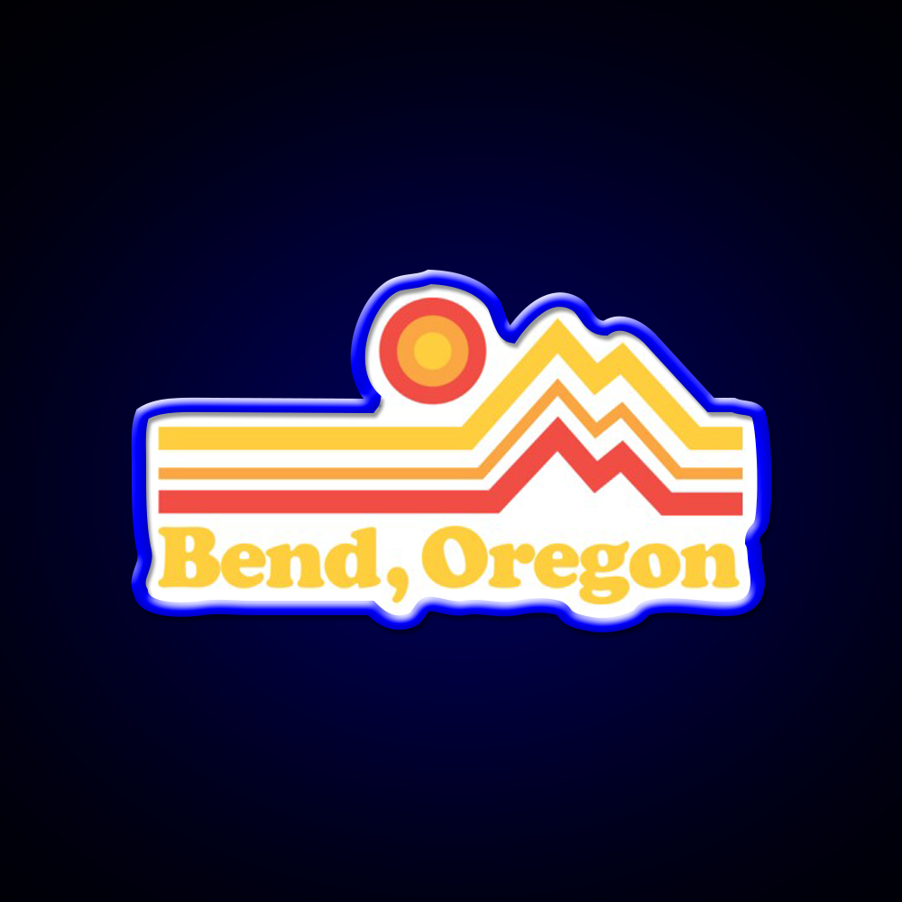 Bend Oregon Beer Bar Decor Led Neon Sign Rgb Color - LED neon sign view 5