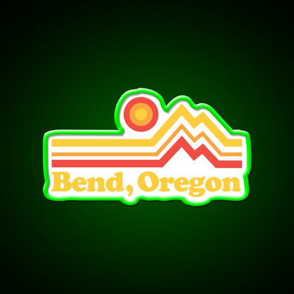 Bend Oregon Beer Bar Decor Led Neon Sign Rgb Color - LED neon sign view 8