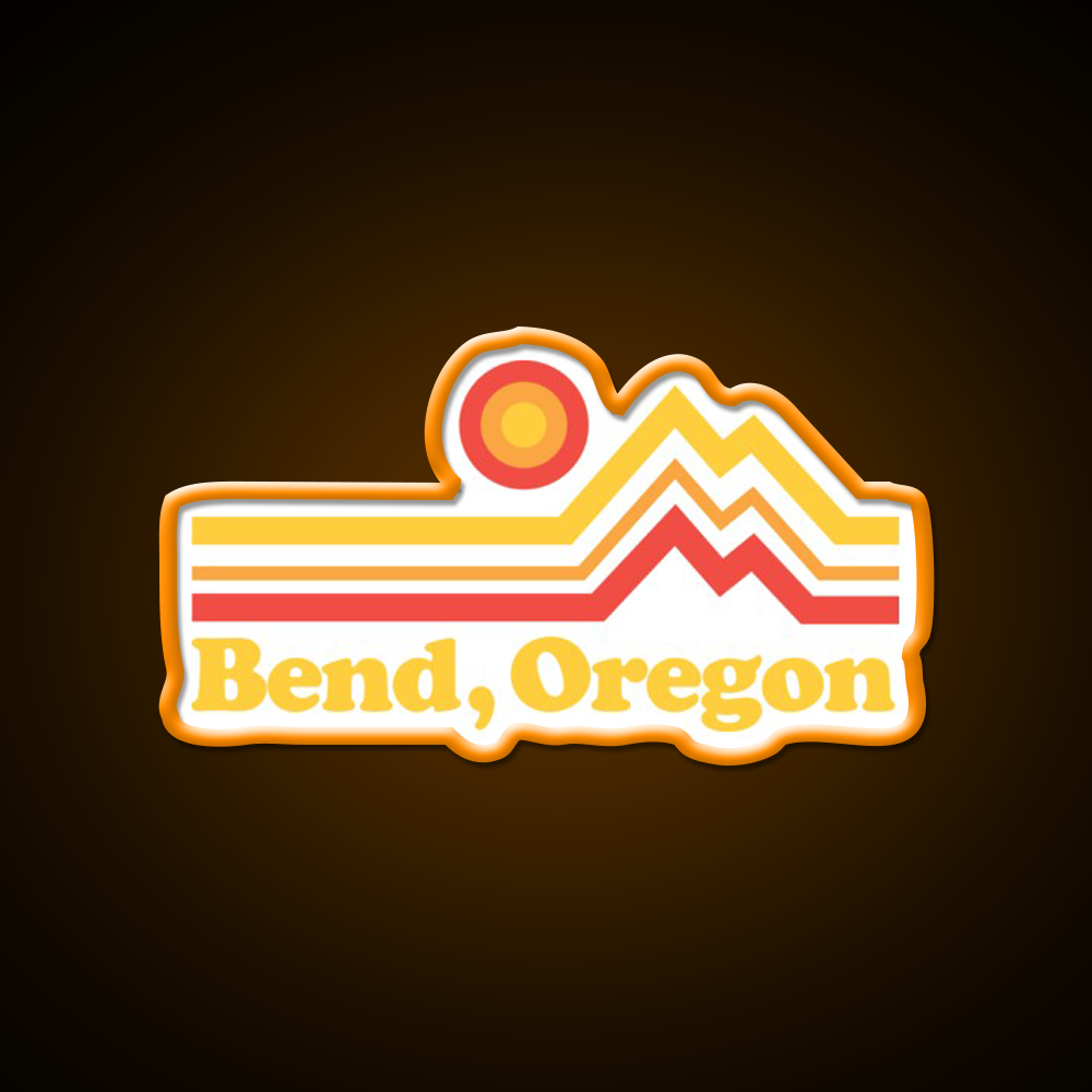 Bend Oregon Beer Bar Decor Led Neon Sign Rgb Color - LED neon sign view 6