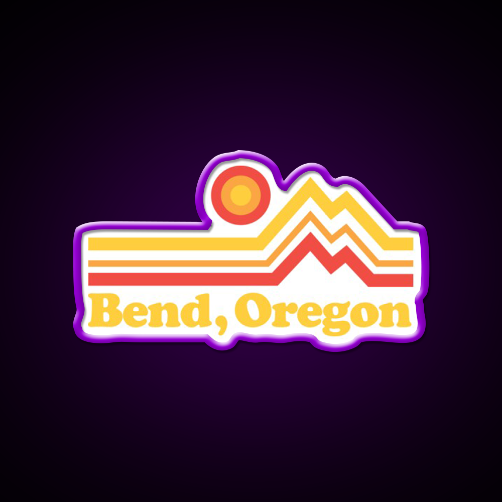 Bend Oregon Beer Bar Decor Led Neon Sign Rgb Color - LED neon sign view 9