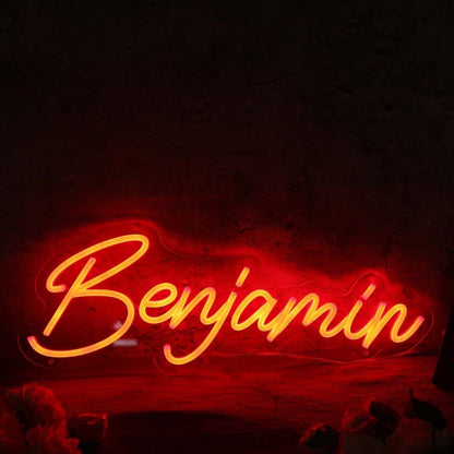 Benjamin Red Led Neon Sign - Shineneon