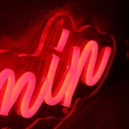 Benjamin Red Led Neon Sign - Shineneon
