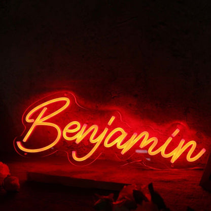 Benjamin Red Led Neon Sign - Shineneon