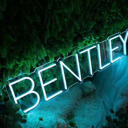 Bentley Blue Led Neon Sign - Shineneon
