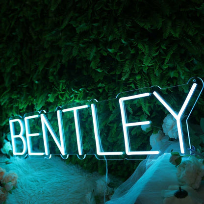Bentley Blue Led Neon Sign - Shineneon