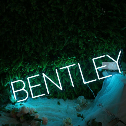 Bentley Blue Led Neon Sign - Shineneon