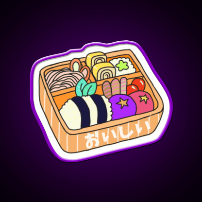 Bento Snack Food Led Neon Sign Rgb Color - Shineneon