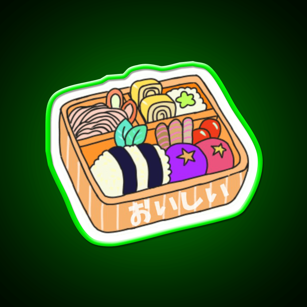 Bento Snack Food Led Neon Sign Rgb Color - Shineneon