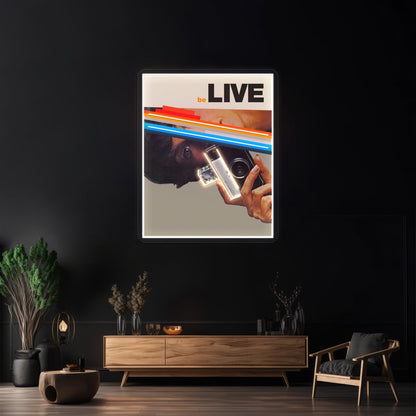 Bernese Mountain Dog Bright Colorful Pop Dog Artwork Led Neon Sign - Shineneon