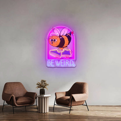 Bernie Sanders Chair Neon Signs Wall Decor - Shineneon