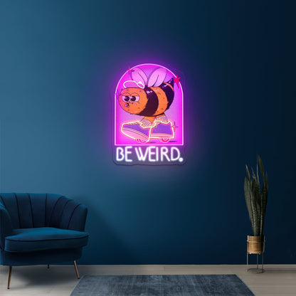 Bernie Sanders Chair Neon Signs Wall Decor - Shineneon