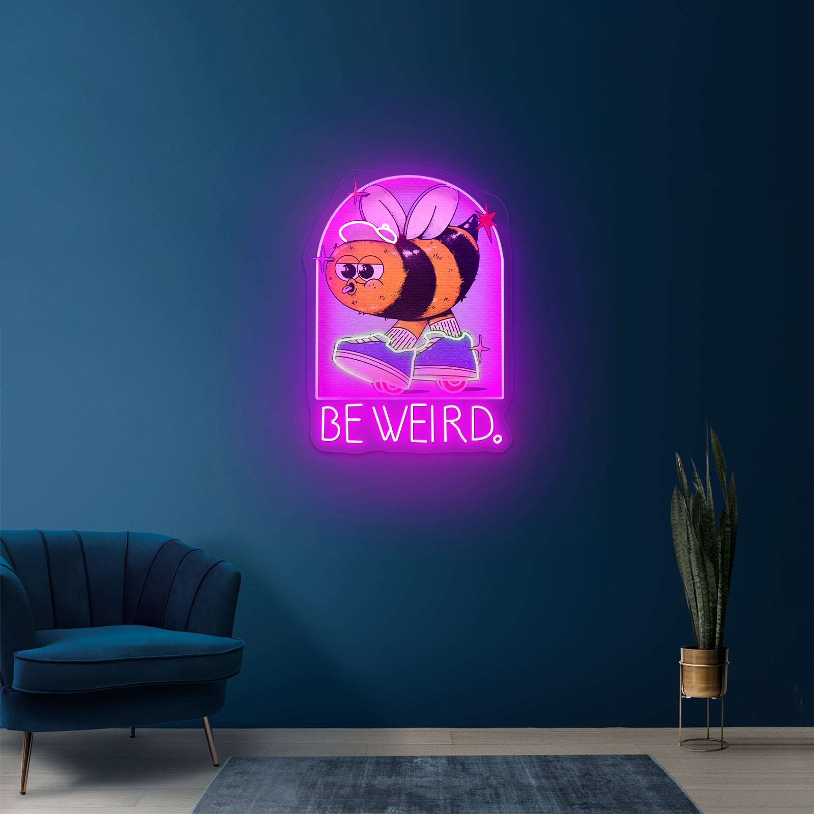 Best Art Band Maid Design Artwork Led Neon Sign