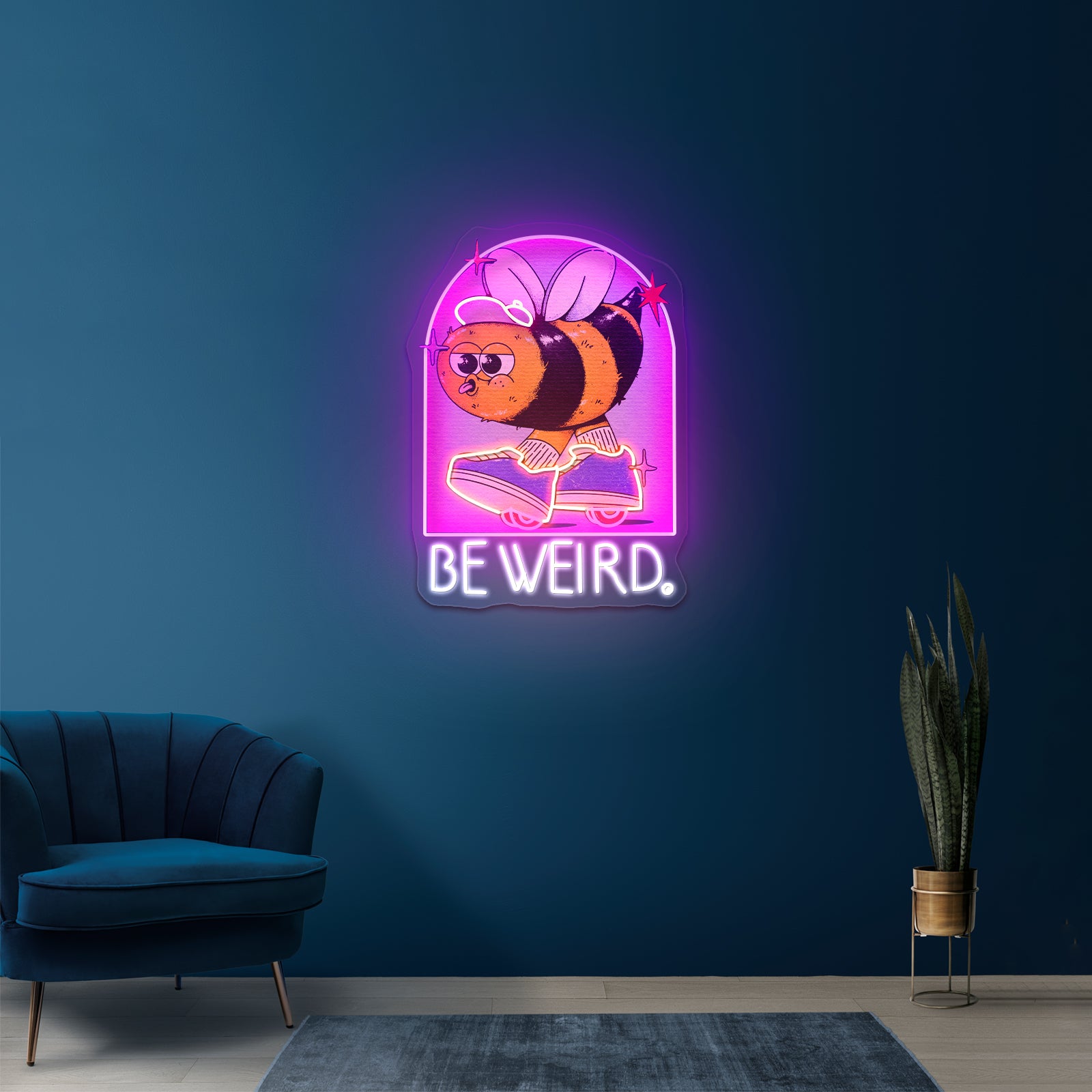 Best Art Band Maid Design Artwork Led Neon Sign