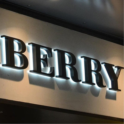 Berry 3D Backlit Channel Letters Led Light Sign - Shineneon