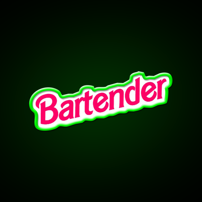 Best Bartender Cocktail Bar Decor Led Neon Sign Rgb Color - LED neon sign view 8