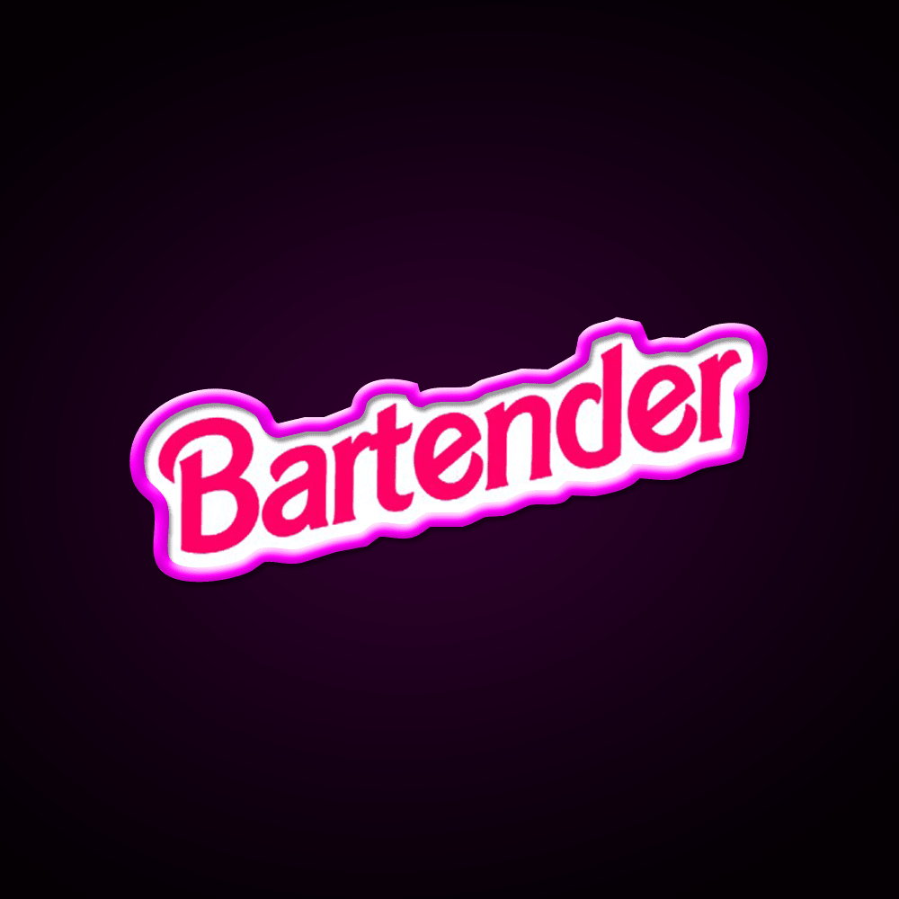 Best Bartender Cocktail Bar Decor Led Neon Sign Rgb Color - Shineneon