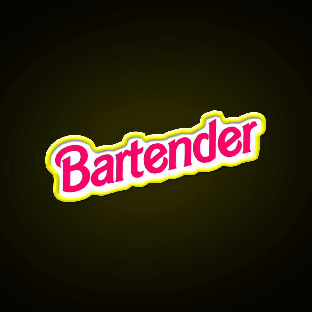 Best Bartender Cocktail Bar Decor Led Neon Sign Rgb Color - Shineneon