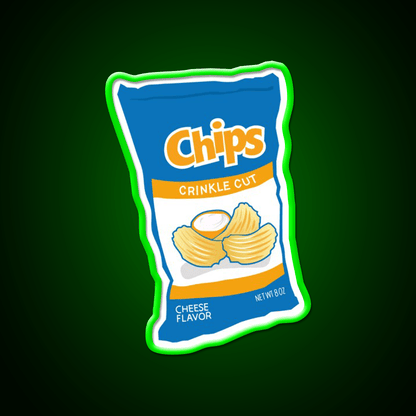 Best Chips Snack Food Led Neon Sign Rgb Color - Shineneon