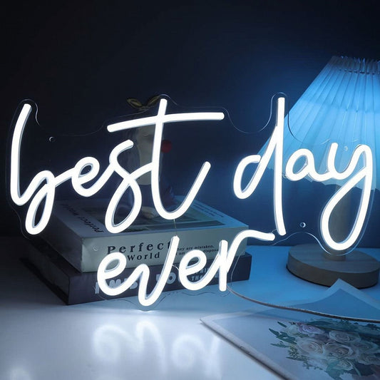 Best Day Ever Led Sign Business Neon Signs