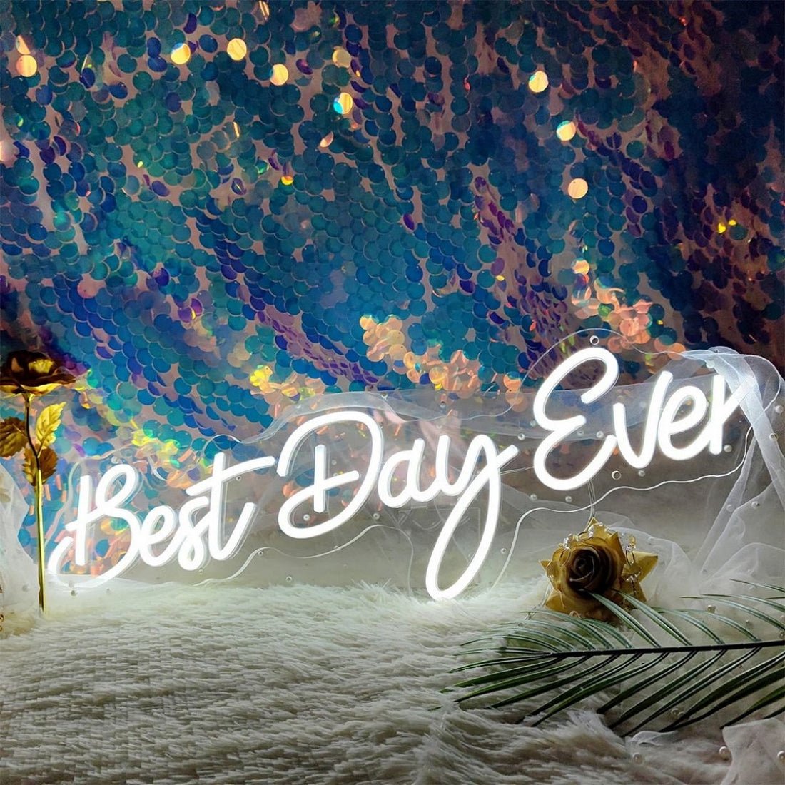 Best Day Ever Led Sign Business Neon Signs Wall Decor - Shineneon