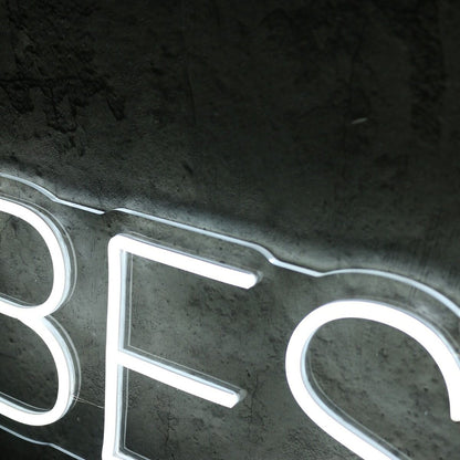 Best Day Ever White Led Neon Sign - Shineneon