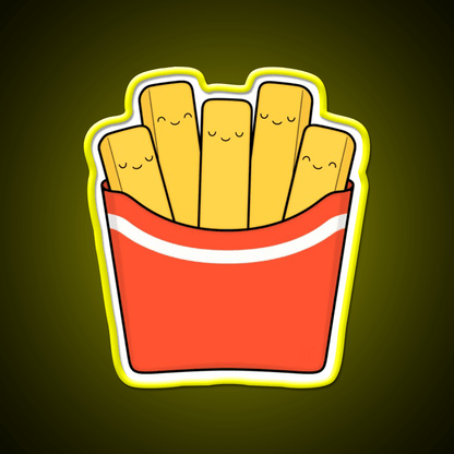 Best Fries Snack Food Led Neon Sign Rgb Color - Shineneon