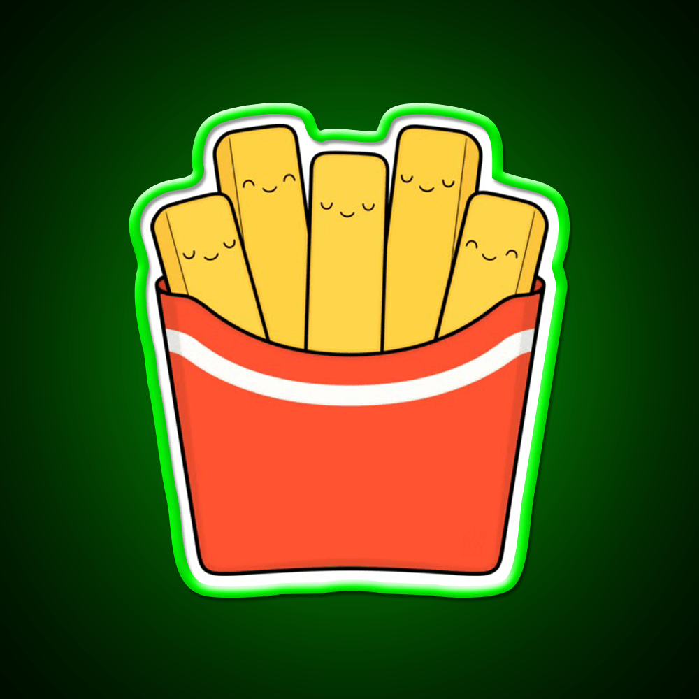 Best Fries Snack Food Led Neon Sign Rgb Color - Shineneon