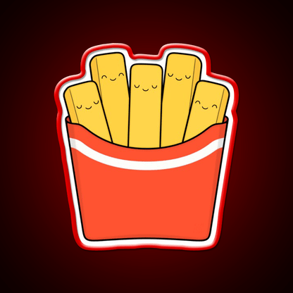 Best Fries Snack Food Led Neon Sign Rgb Color - Shineneon