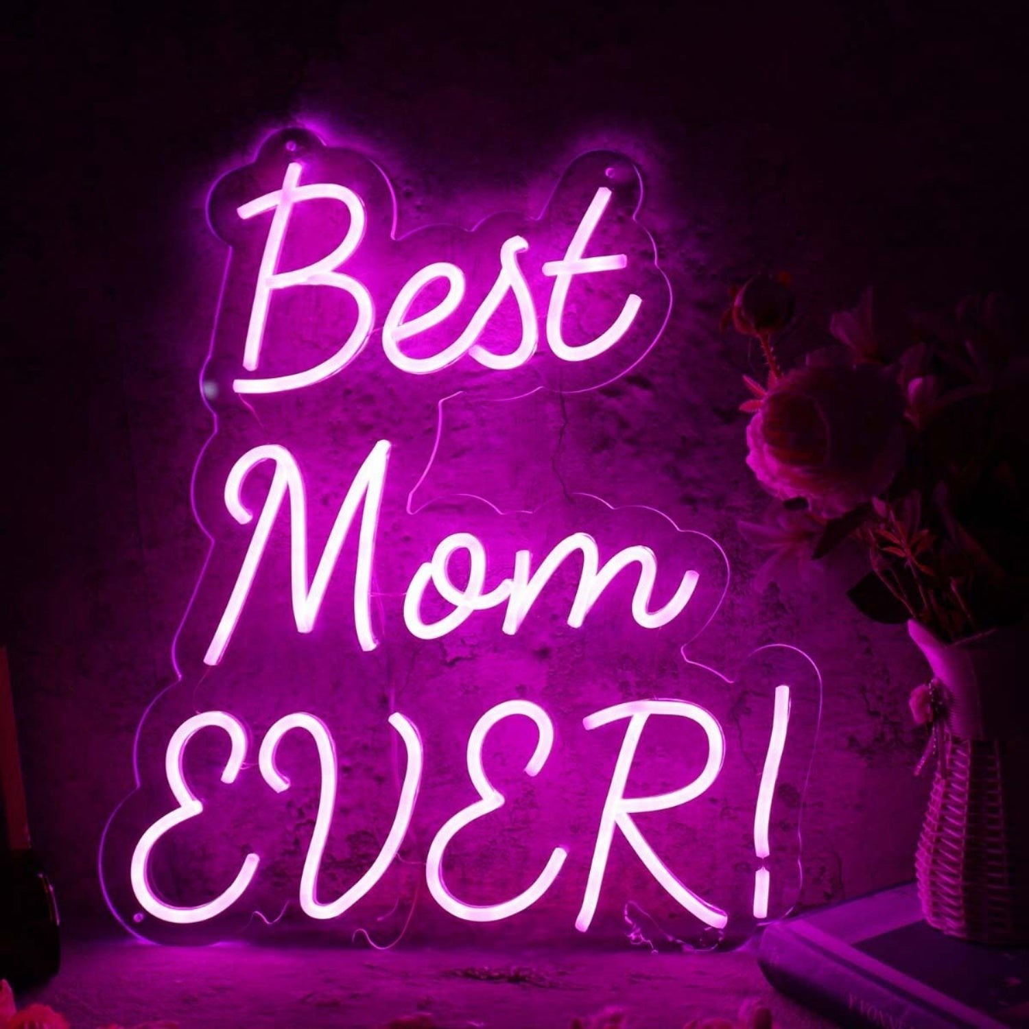 Best Mom Ever Pink Led Neon Sign - Shineneon