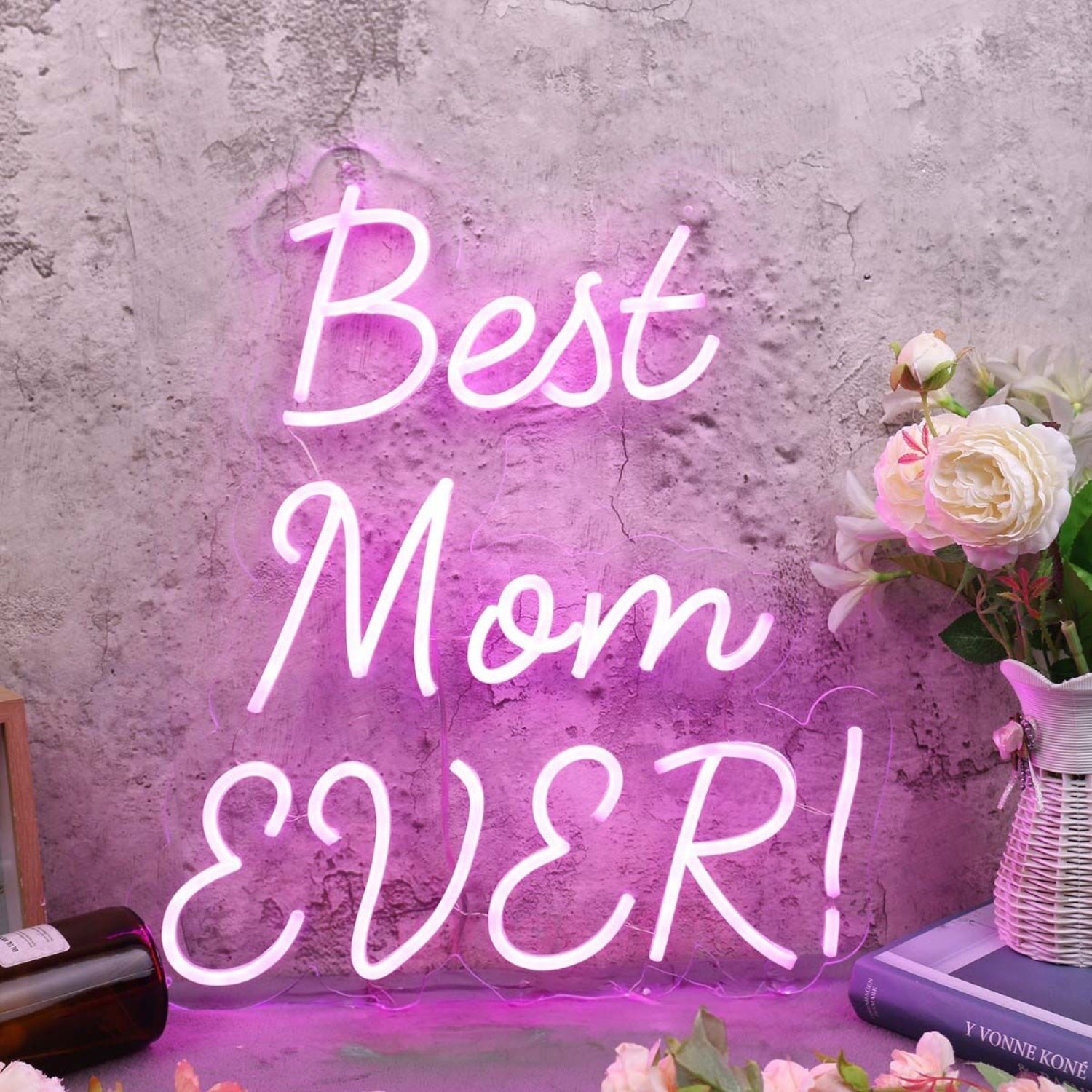 Best Mom Ever Pink Led Neon Sign - Shineneon