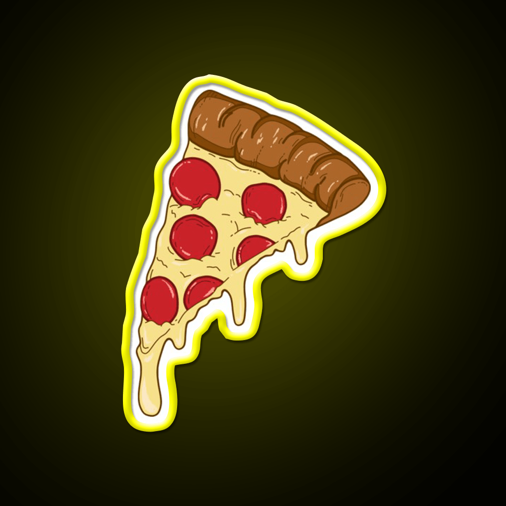Best Pizza Slice Snack Food Led Neon Sign Rgb Color - Shineneon