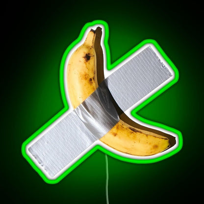 Best Quality Banana Duct Tape Art 120k Rgb Led Neon Sign Pop Wall Art - Shineneon